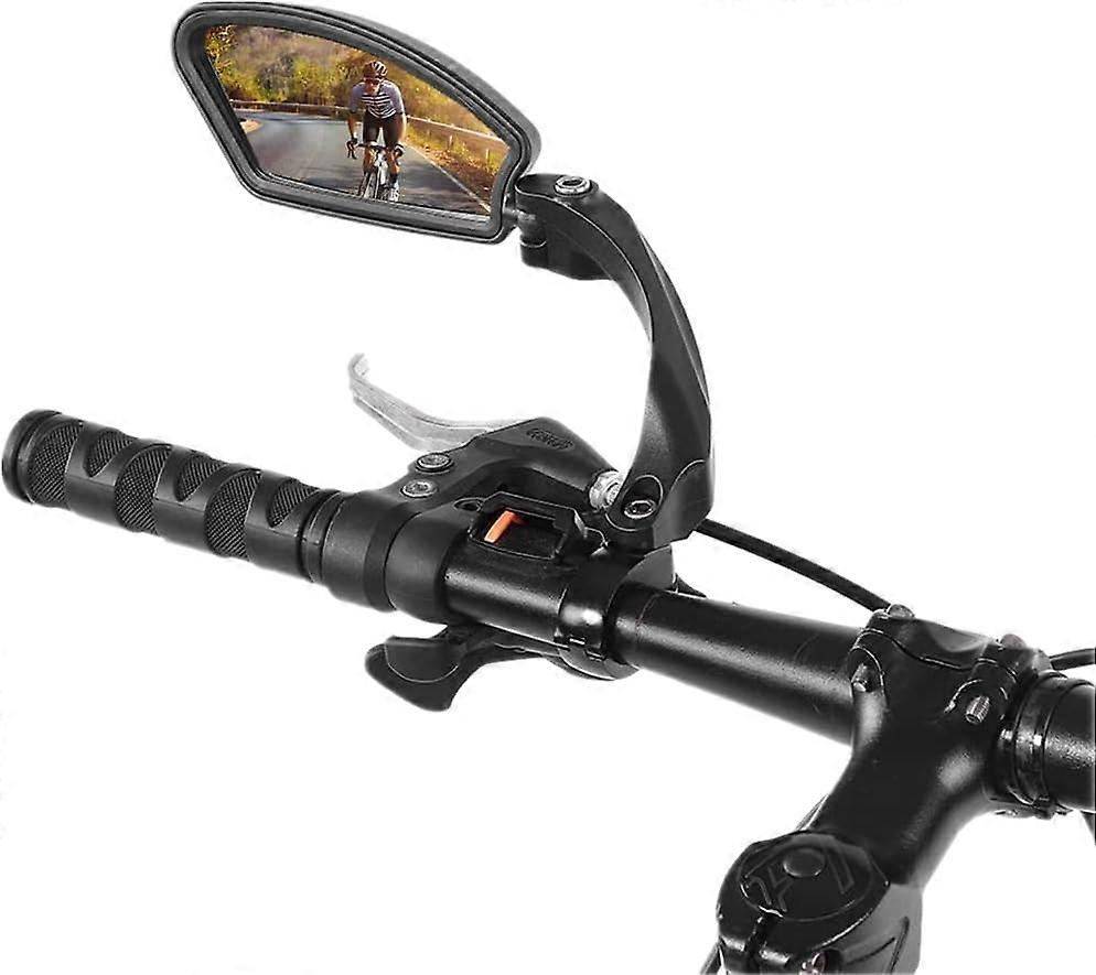 Retrovisor de bicicleta, Mmgoqqt, izquierda, Negro
