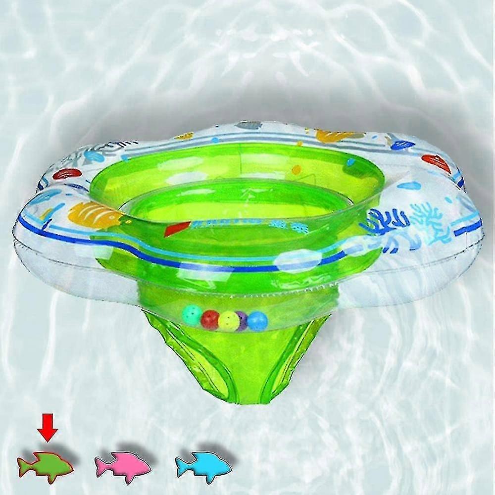 Baby Swim Belts Swimming Ring Floats With Safety Seat Double Airbag Floats For Pool Swim Training Aid Kids Pvc Pool Floats For Toddlers S[C