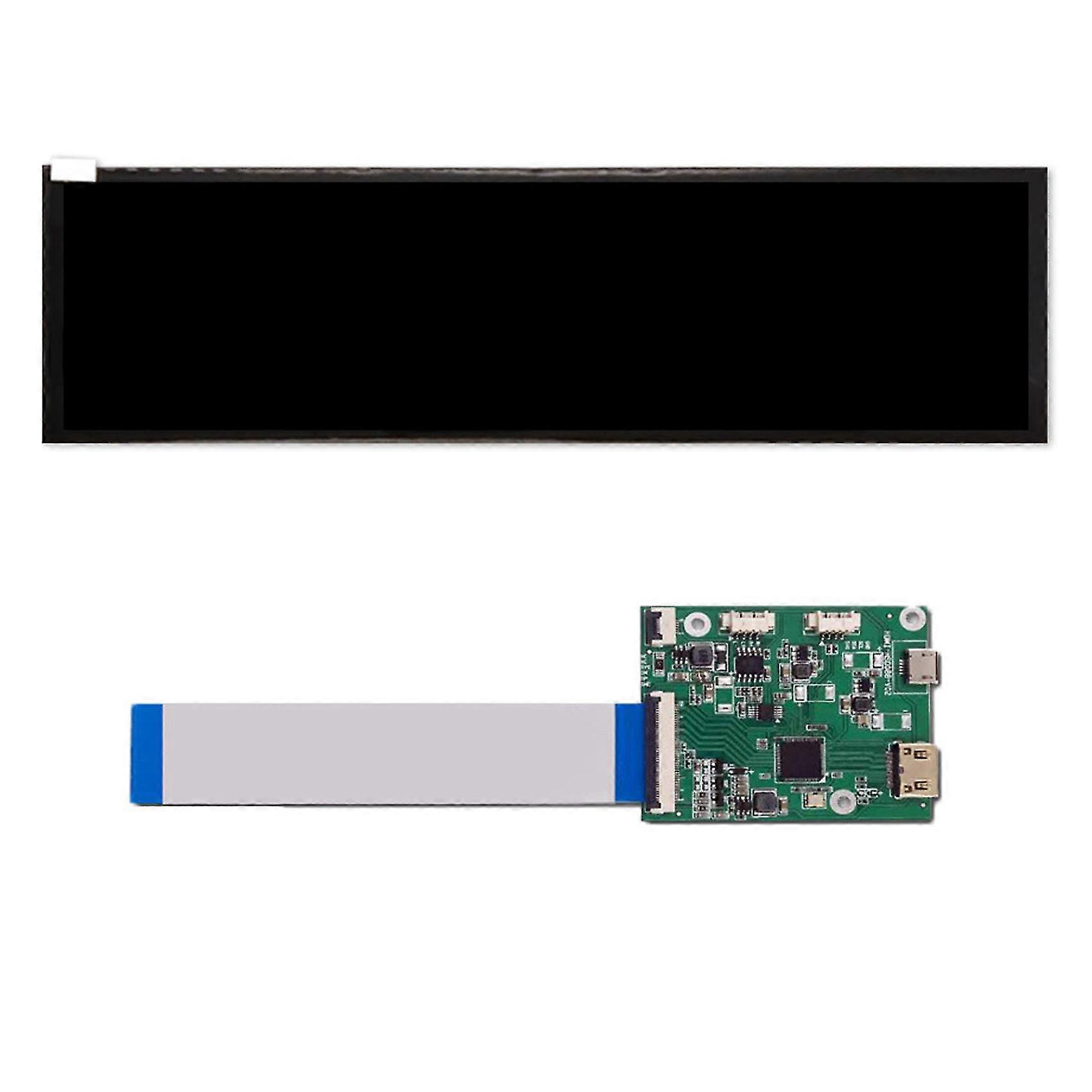 8.8-inch 1920x480 Resolution 600-brightness Bar Lcd Display, Mipi Interface, Hsd088ipw1-a00 With Dr