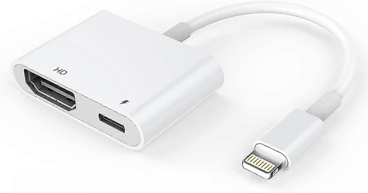 محول HDMI ، محول HDMI لجهاز iPhone 1080p Lightning Digital Av Adapter ، موصل HDMI Sync Screen Hdmi لأجهزة iPhone و Ipa