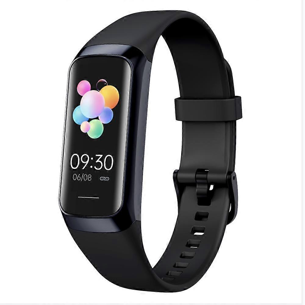 Παρακολούθηση φυσικής κατάστασης και ευεξίας με διαχείριση άγχους, παρακολούθηση ύπνου και 24 ώρες το 24ωρο, 7 ημέρες την εβδομάδα καρδιακών παλμών, μαύρο/γραφίτη, ένα μέγεθος (περιλαμβάνονται ζώνες S &; L)