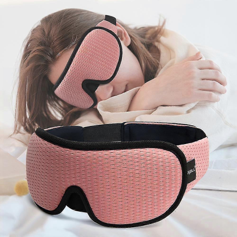 3d Sleeping Mask 100% Blackout Blindfold Sleep Mask For Eyes Smooth Sleep Eye Mask Sleeping Aid Eye Mask For Travel Slaapmasker