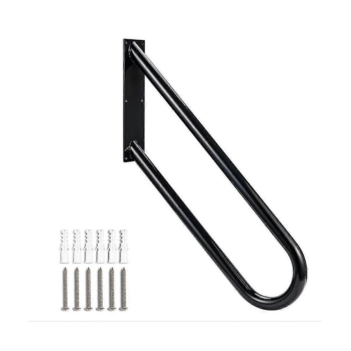 Handrail Support Holder Durable Stainless Steel Fixed Bracket Practical Stair Bathroom Wall Bracket