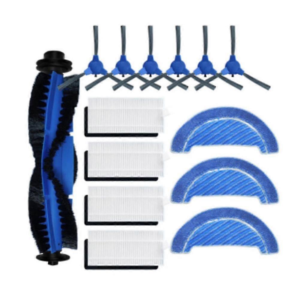 For Cecotec Conga 1790 Ultra / 1090 Main Side Brush Hepa Filter Mop