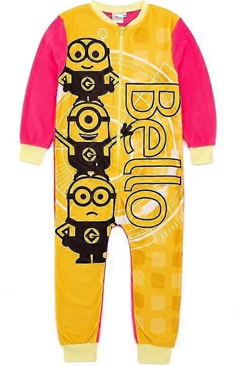 Minions Jaune Minions Tout en un Combinaison Filles