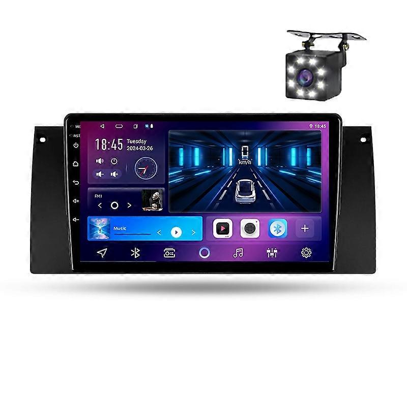 Car Radio For BMW X5 E39 E53 1999-2006 Multimedia Player Carplay Navigation Auto