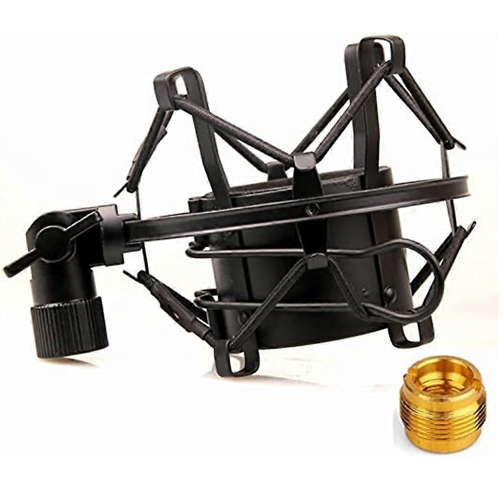 Metal Microphone Shock Mount Professional Locking Spider Condenser Knob Reduce Noise Broadcast Clip Studio Recording Mic Holder