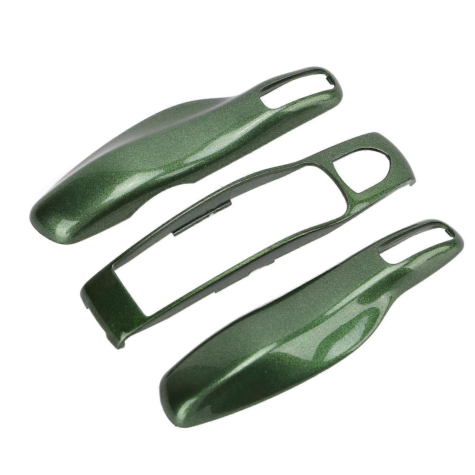 Key Fob Cover Shell Protector Car Modification Replacement for Panamera Cayenne MACAN Boxster Cayman 911 718Green