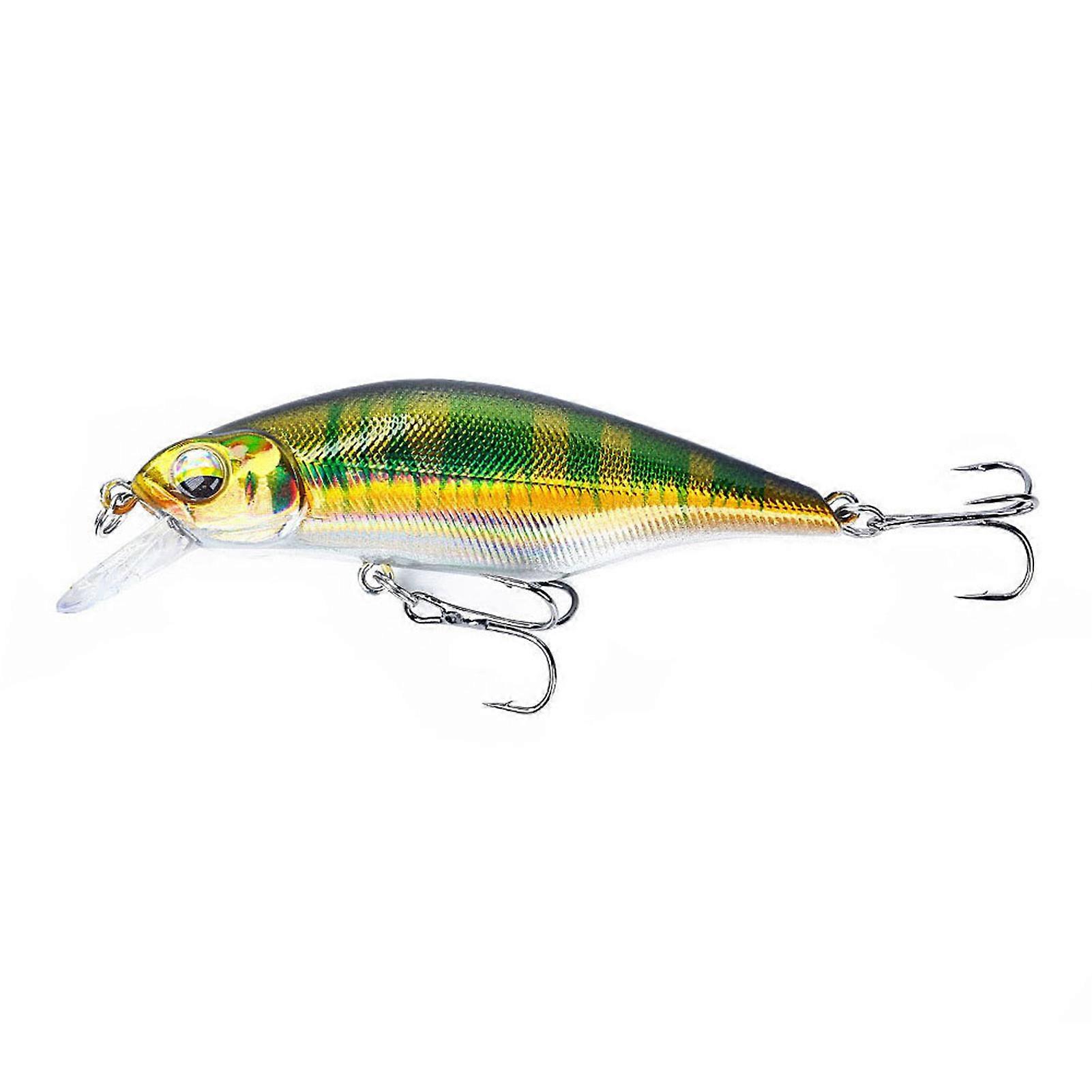 Isca flutuante de gancho duplo isca artificial reutilizável falsa isca de pesca para acessórios de pesca