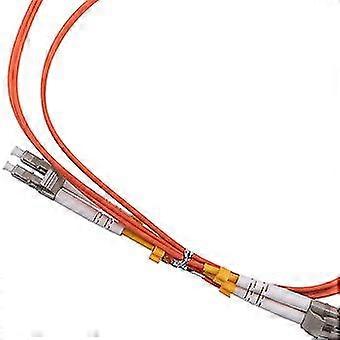1m Jumper Cable Duplex Multimode Lc-lc Lc To Lc Fiber Optic Optical Patch Cord