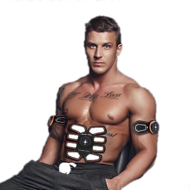 Abdominal Muscle Stimulator Trainer EMS Träningsutrustning Träningsutrustning För Gym