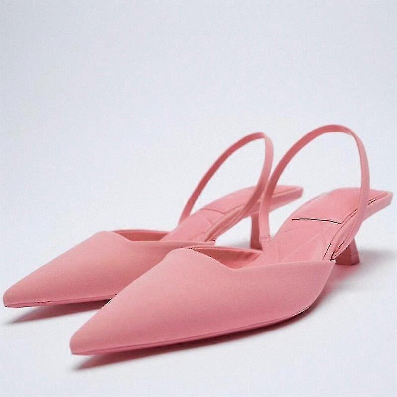 Women's Summer Mid Low Heels
