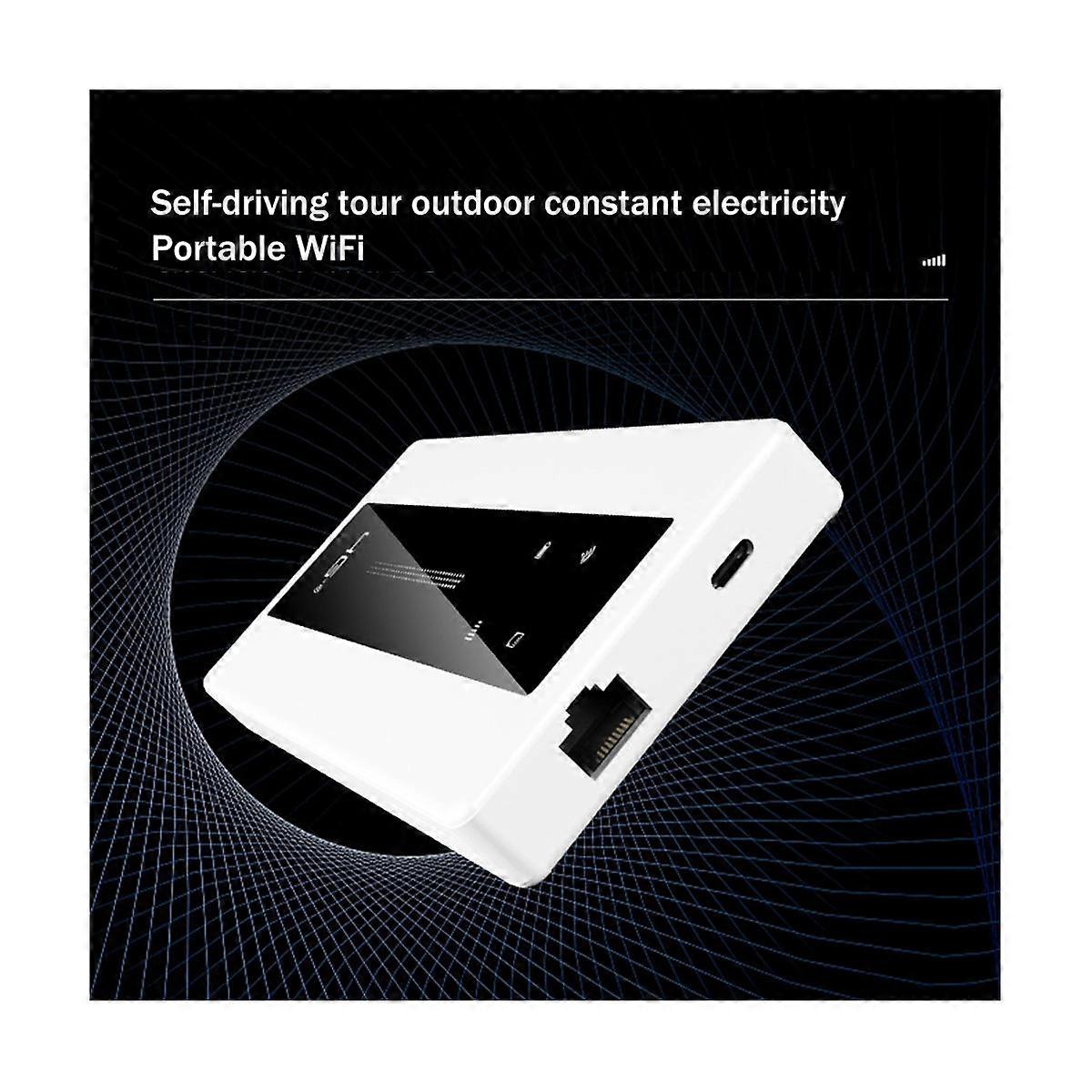 4G LTE Wireless Router 150Mbps Tragbarer Wireless Hotspot RJ45 Network Port Router mit Slot WiFi Anzeige