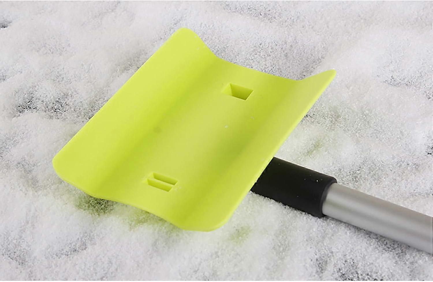 Aluminum Alloy Telescopic Snow Brush ice Shovel car Snow and ice Removal Helper,Car or Truck Windshield, Window ice,Remove ice or Snow and Avoid Scrat