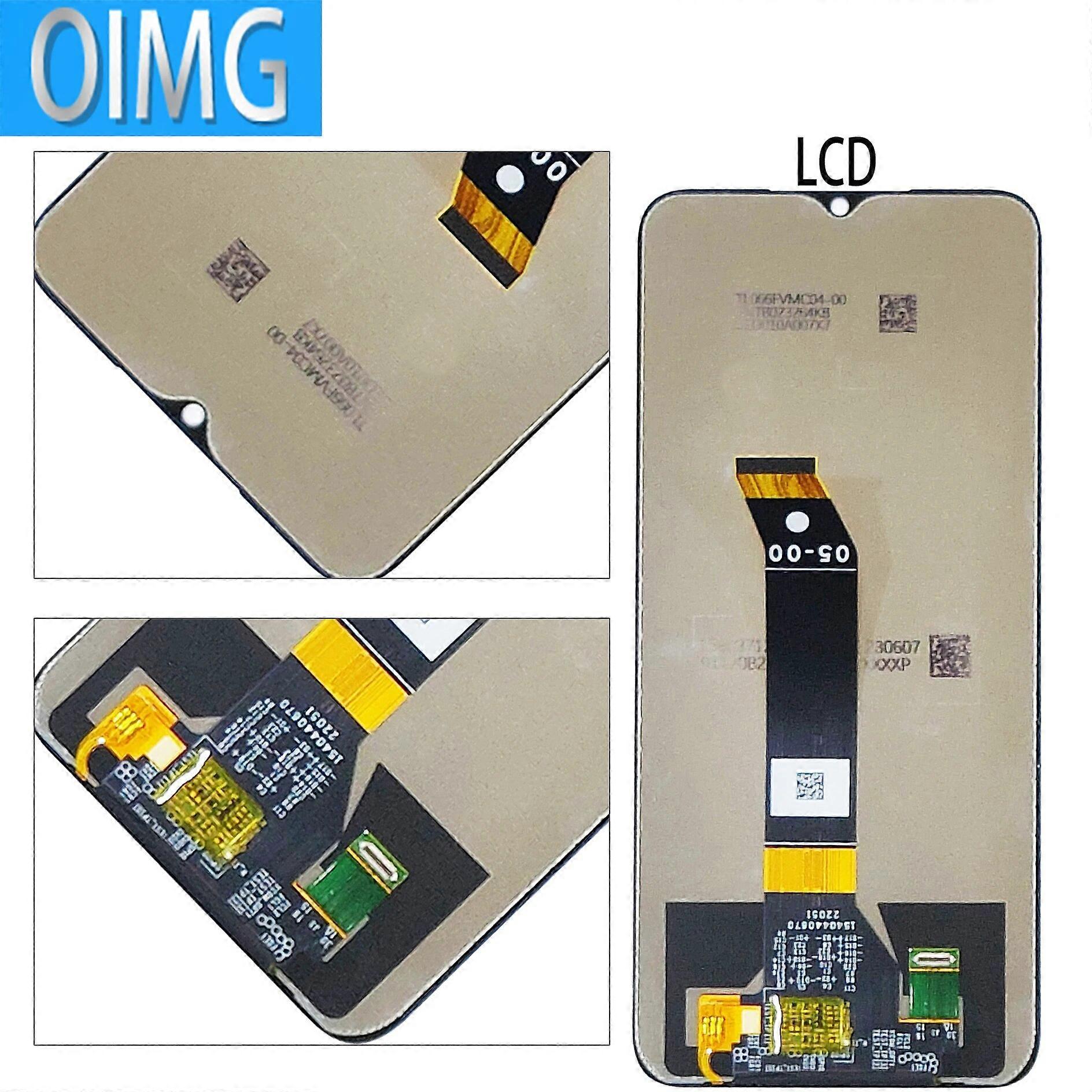 For Xiaomi Redmi 10 5G  LCD Display With Frame Screen Touch 22041219G 22041219NY Panel Replacement Parts