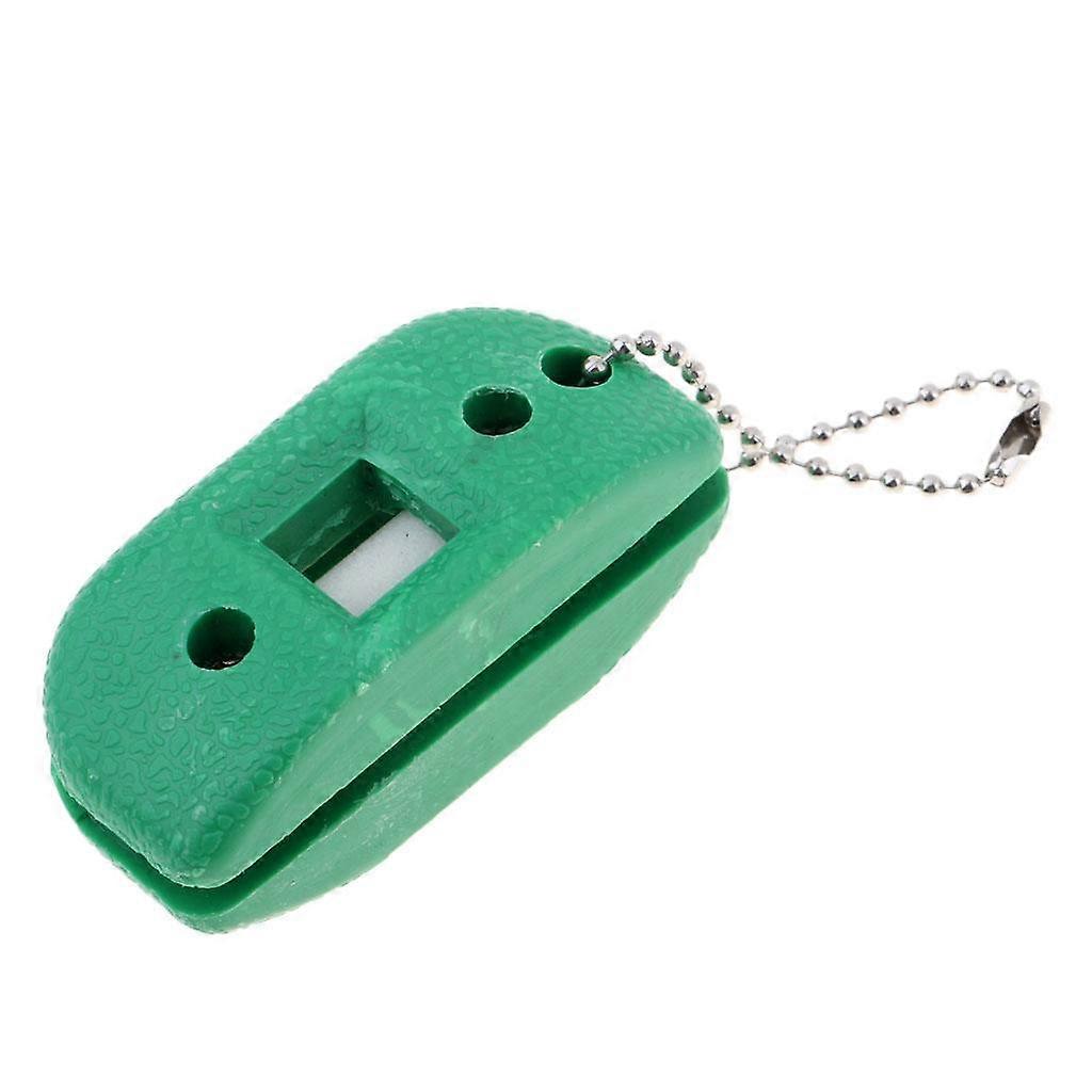 Ice Skating Edge Blade Sharpener Conditioner Sharpening Care Kit Tool Green