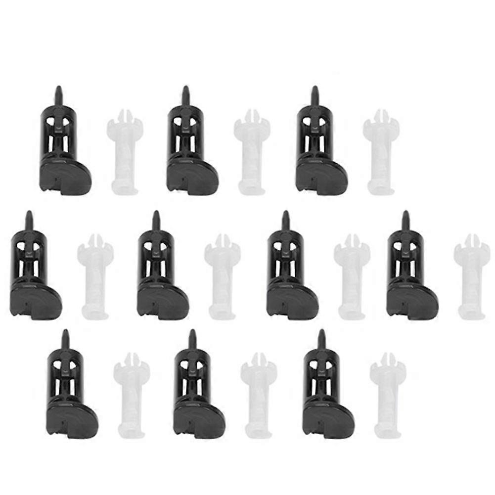 10Pcs Plastic Mounting Clip for 4 Way CPU Coolers CPU Heatsink Cooler Fan
