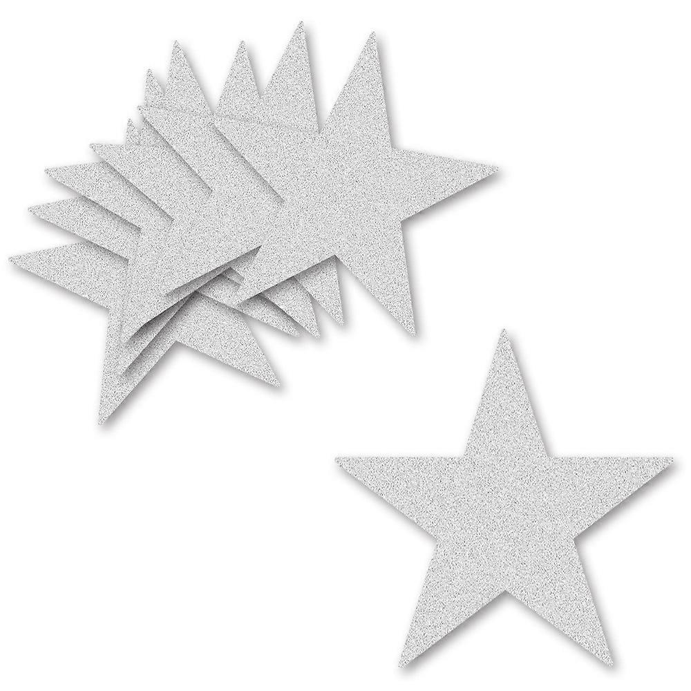 闪光纸 五叉星 手剪纸 教室 黑板 公告板 装饰 手写涂鸦 绘画 闪光 五叉星