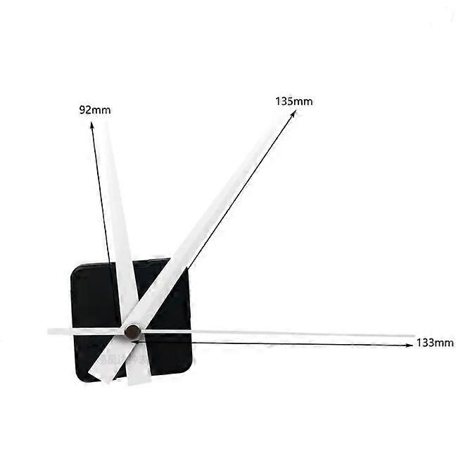 10pcs/lot DIY Quartz Wall Clock Movement Mechanism Hands clock pointers Kit Repair Parts Drop metal clock hands