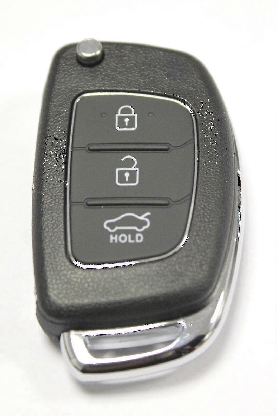 Rfc 3 Button Flip Key Case For Hyundai I10 I20 I40 Ix35 Santa Fe Remote Fob