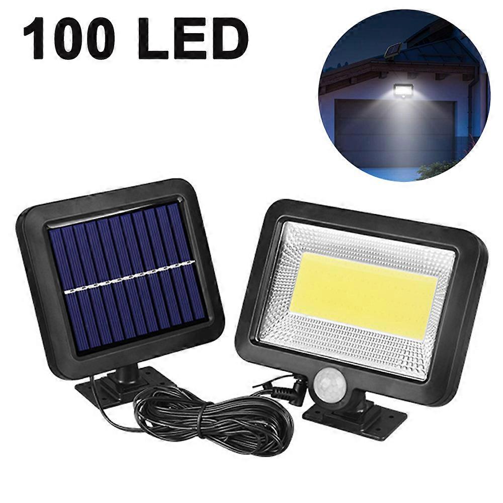 100 lightsSplit Solar Induction Wall Light, IP65 Waterproof, Adjustable Solar