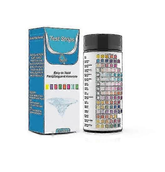 Testing Kits，16 In 1  Water Testing Kits For Drinking Water 100 Strips Well And Drinking Water Test Kit Water Test Strips With Hardness - PR