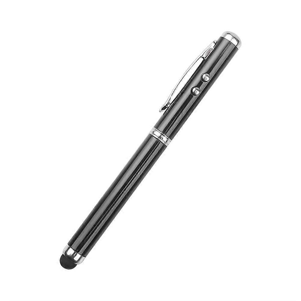 Latest Colorful Durable 4 In 1 Laser Pointer LED Torch Touch Screen Stylus Ball Pen For IPhone Tablets Touch Pens For IPod