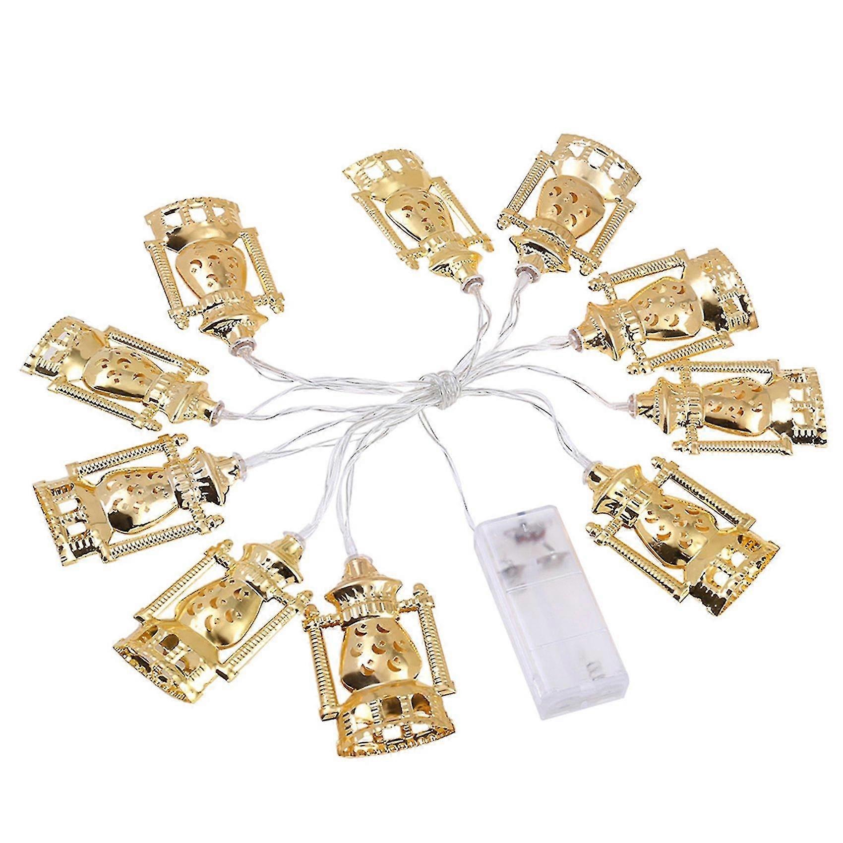 Muslim Eid String Lights Lamp String For Garden Without Battery