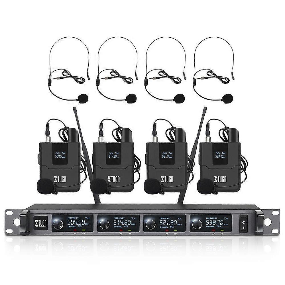 XTUGA A140-B Wireless Headset Lavalier Microphone A140-B