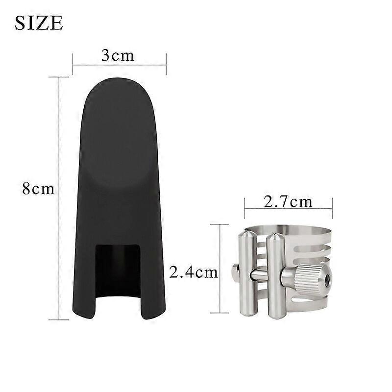 IRIN Alto Saxophone with Cap Metal Buckle Clamp Frosted Hat Saxophone Accessories Fastener Single Screw Adjustment Clamp