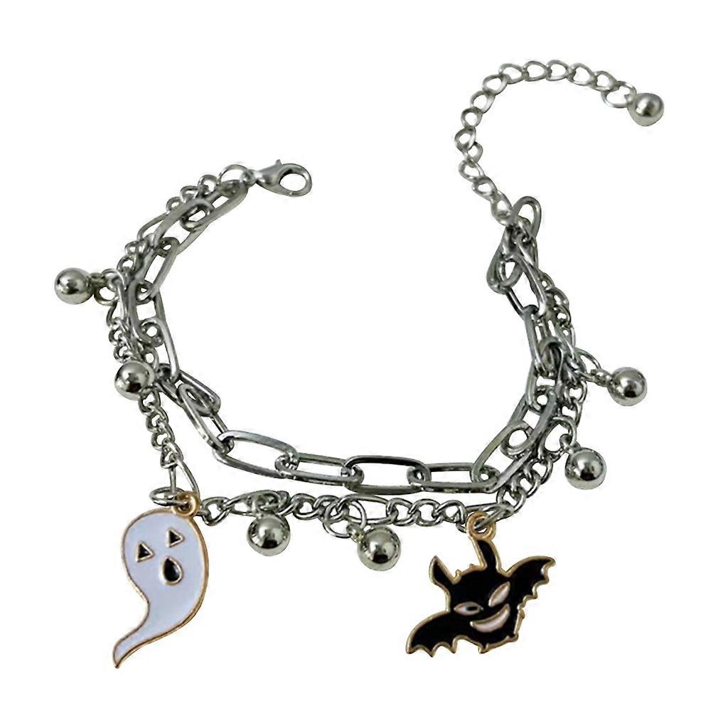 Halloween Christmas Bracelet Cand Dog Elk Pendant Handchain Bell Spooky Charm