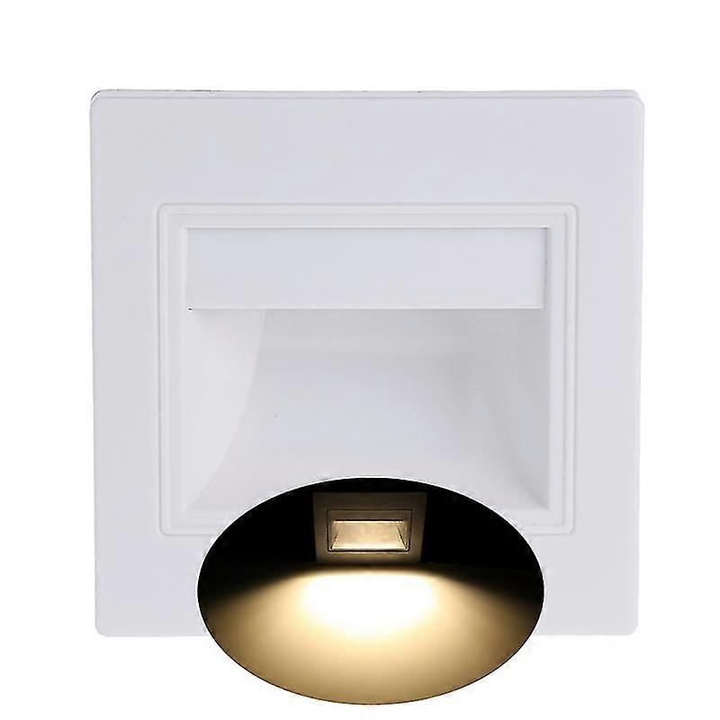 1.5w Led Recessed Light Pathway Path Stair Step Wall Garden Indoor Outdoor Lamp
