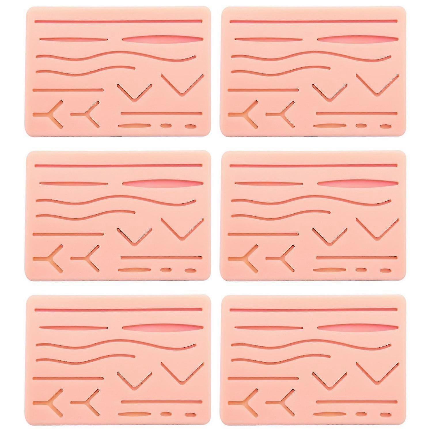 6x Skin Suture Kit Pad Suture Kit Suture Pad Accessories