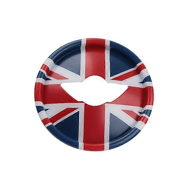 Car Interior For MINI Cooper JCW F54 F55 F56 F57 F60 Car-styling Accessories Union Jack 3D Steering Wheel Center Panel Car StickerVehicle Decor Access