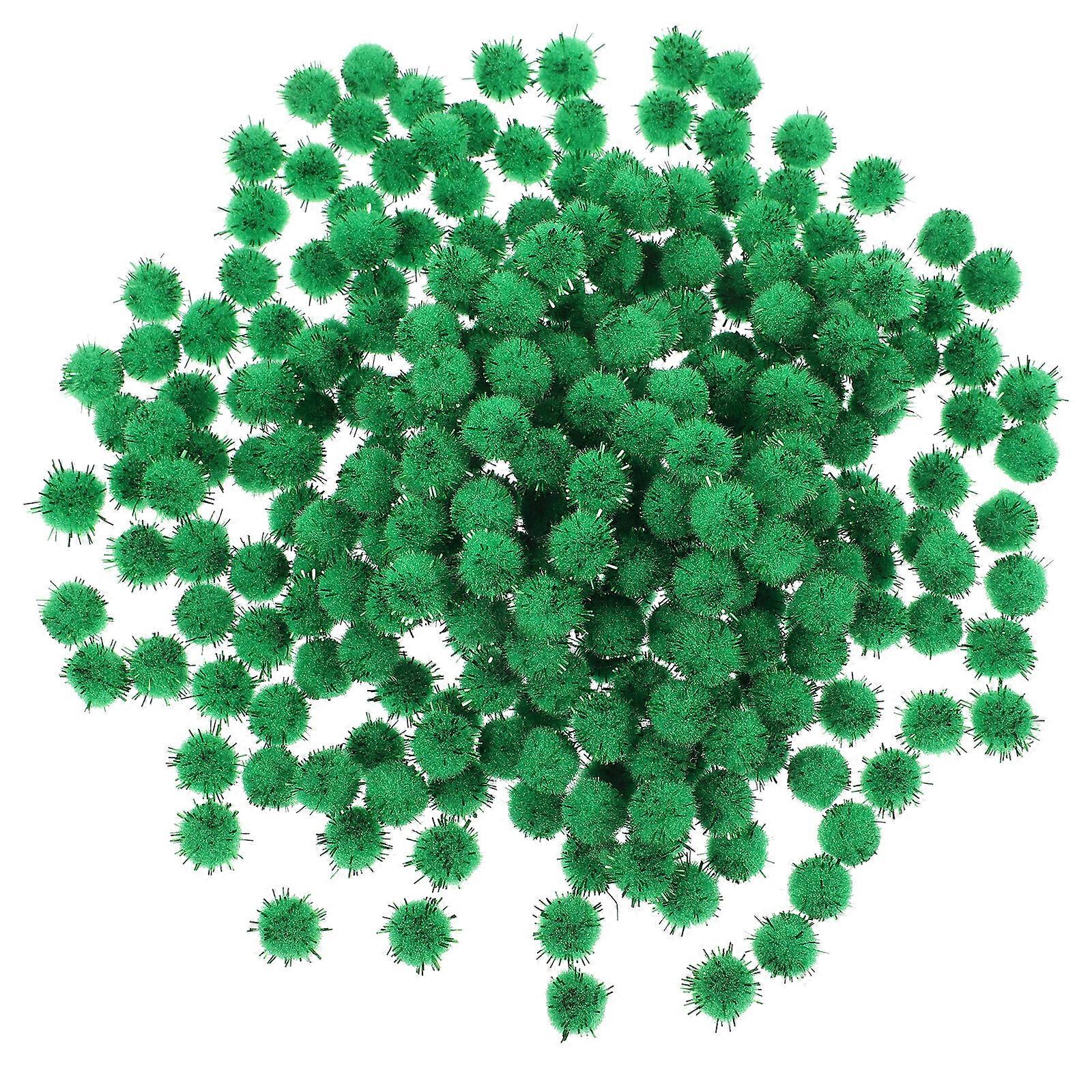 2000pcs Crafts Pompoms Fluffy Pompoms Clothing Accessories Diy Handmade Materials