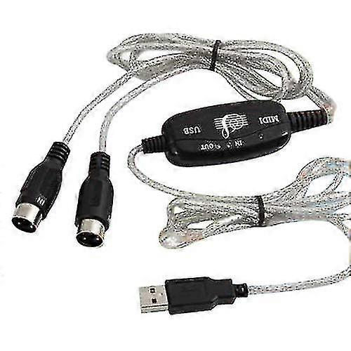 Trixes USB til Midi omformer kabel Banmo