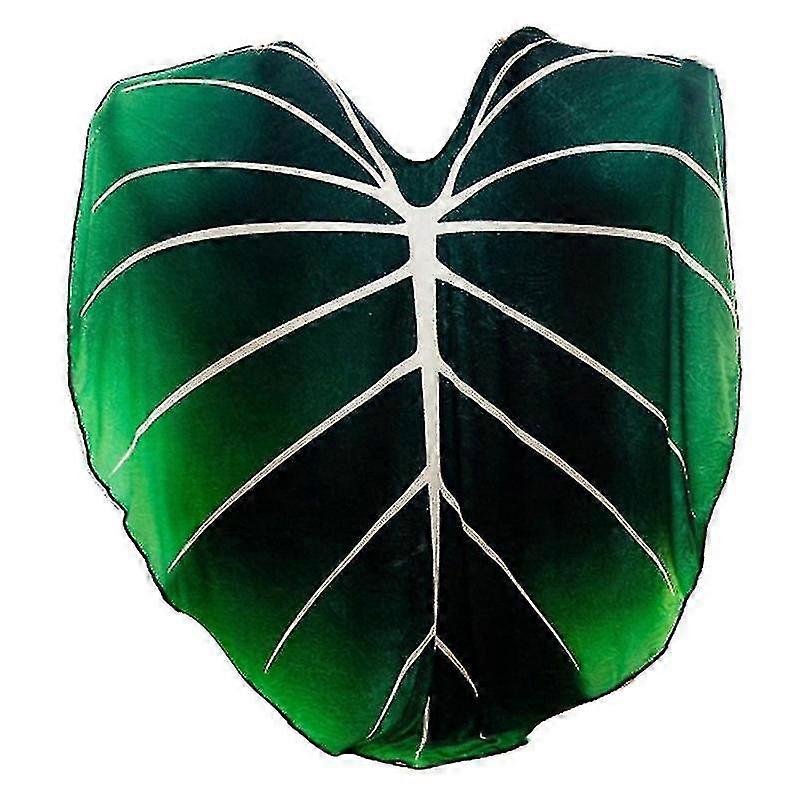 Blanket Simulation Leaf Plüsch Decke Flanell Double Layer Banmo