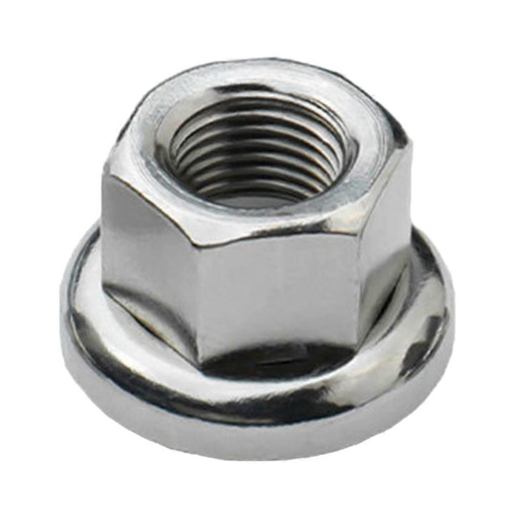 Hub Nut for Fixed Gear Bike Front Rear Hub Fixing With Anti-skid Texture