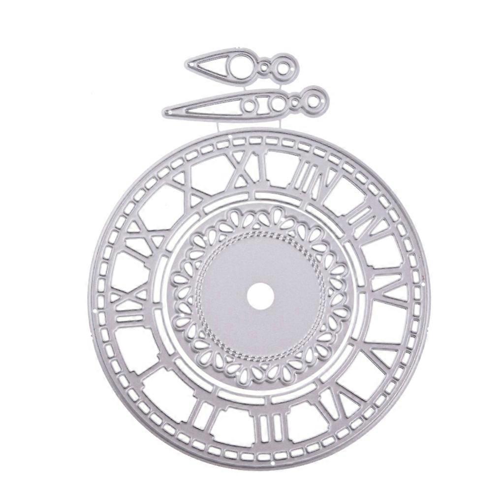 ساعة قطع المعادن يموت بطاقة صنع سكرابوكينغ ورقة الحرفية DIY قالب العفن