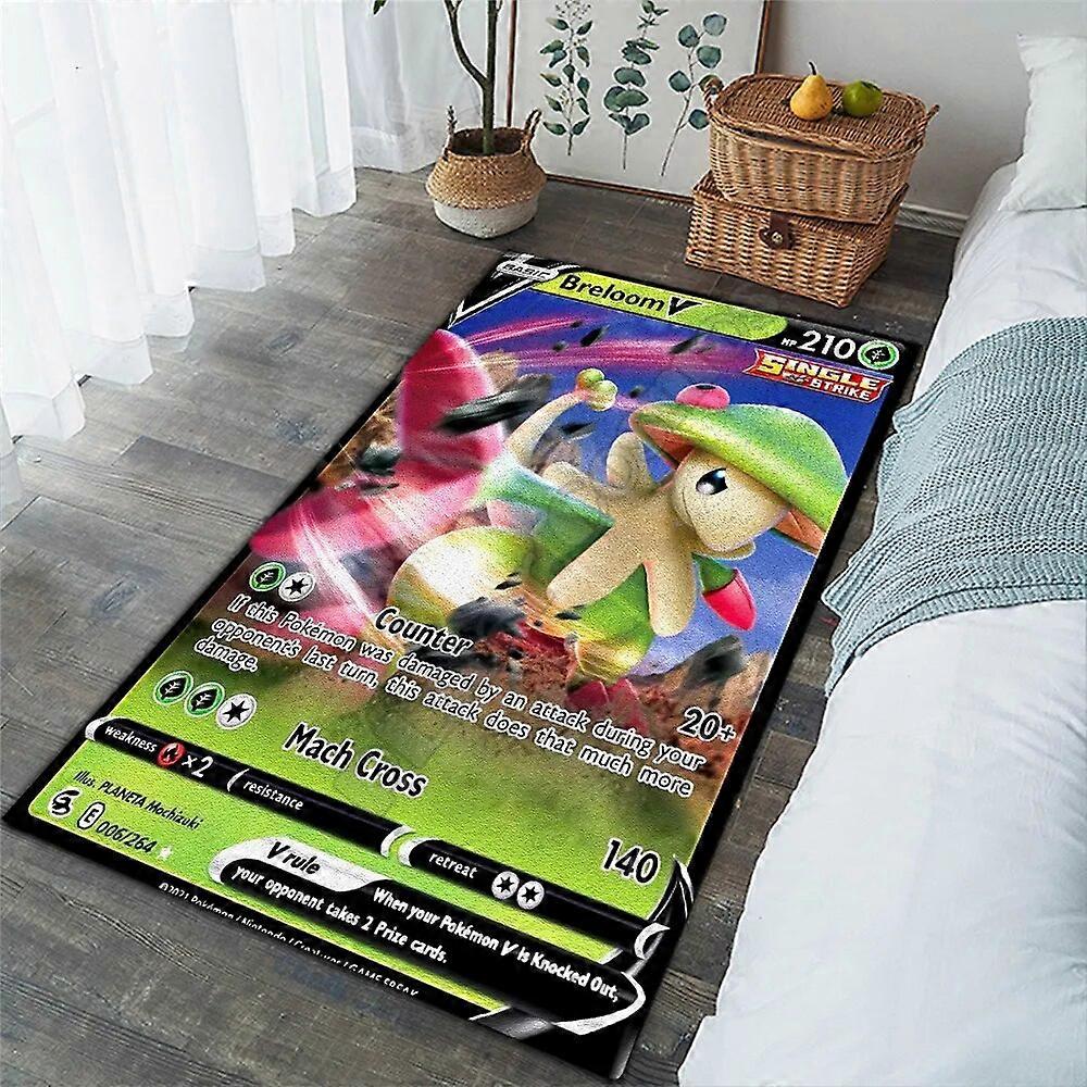 Εισαγωγή χαρακτήρων anime Κουβέρτα περιοχής 3D παντού Τυπωμένο αντιολισθητικό χαλάκι Τραπεζαρία Σαλόνι Μαλακό υπνοδωμάτιο Χαλί 11