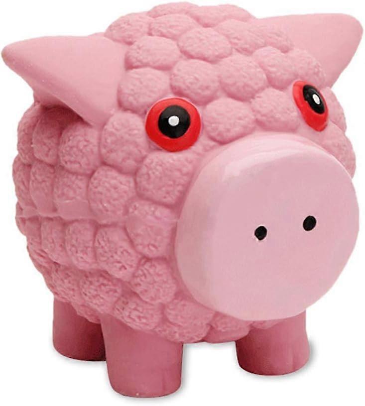 Dog Squeak Toys Interactive Pig Shape
