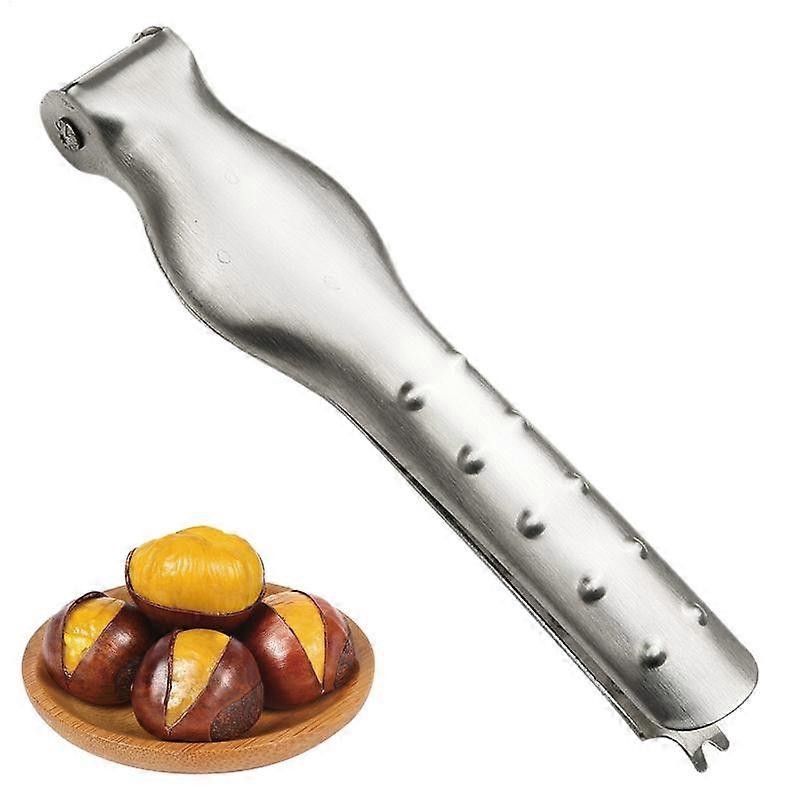 Chestnut Cracker Stainless Steel Chestnut Clip Portable Nut Opener Sturdy Shell Remover For Almonds Walnuts Nut Chestnut