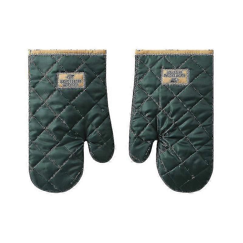 Oven Mitts For Cooking Baking Grilling (2-piece Set)