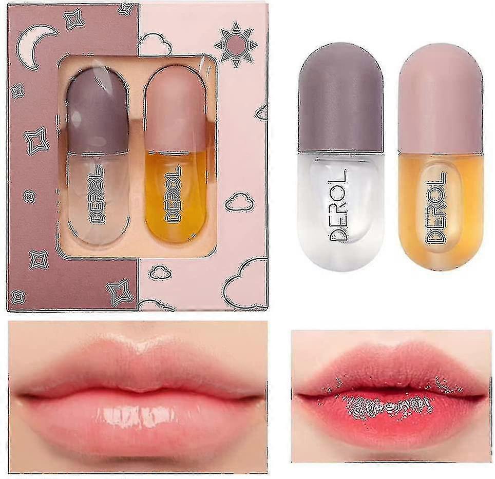 2pcs Day Night Lip Plumper Set 5ml-yky