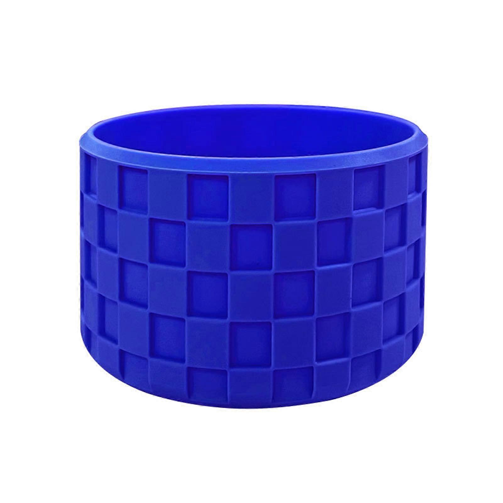 Silicone Cup Protective Cover Plaid Texture Tumbler Boot for IceFlow Anti-Slip Bottom Sleeve Cover for Water Bottles