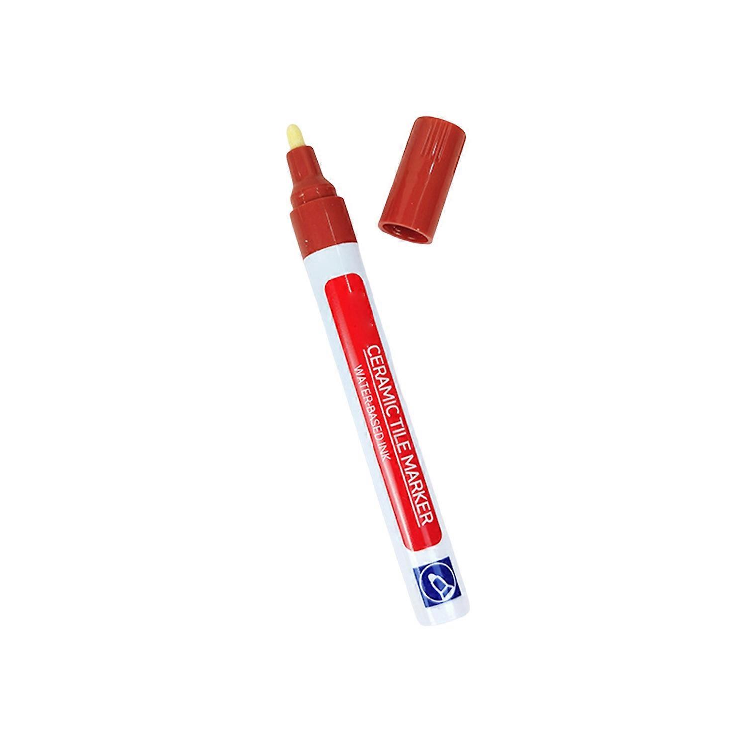 Portable Tile Marker Waterproof Odorless Quick Dry Solid Color Tile Marker Grout Pen Wall Seam Pen