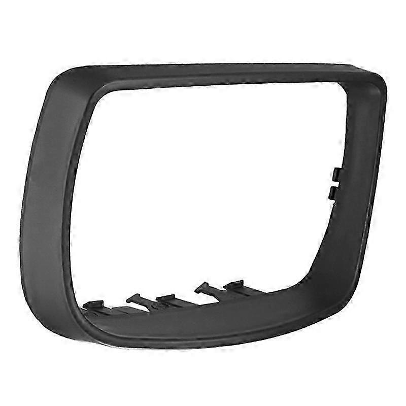 51168254903 Car Black Rearview Mirror Cover Shell Side Mirror Frame Replacement For E53 X5 2000-2006