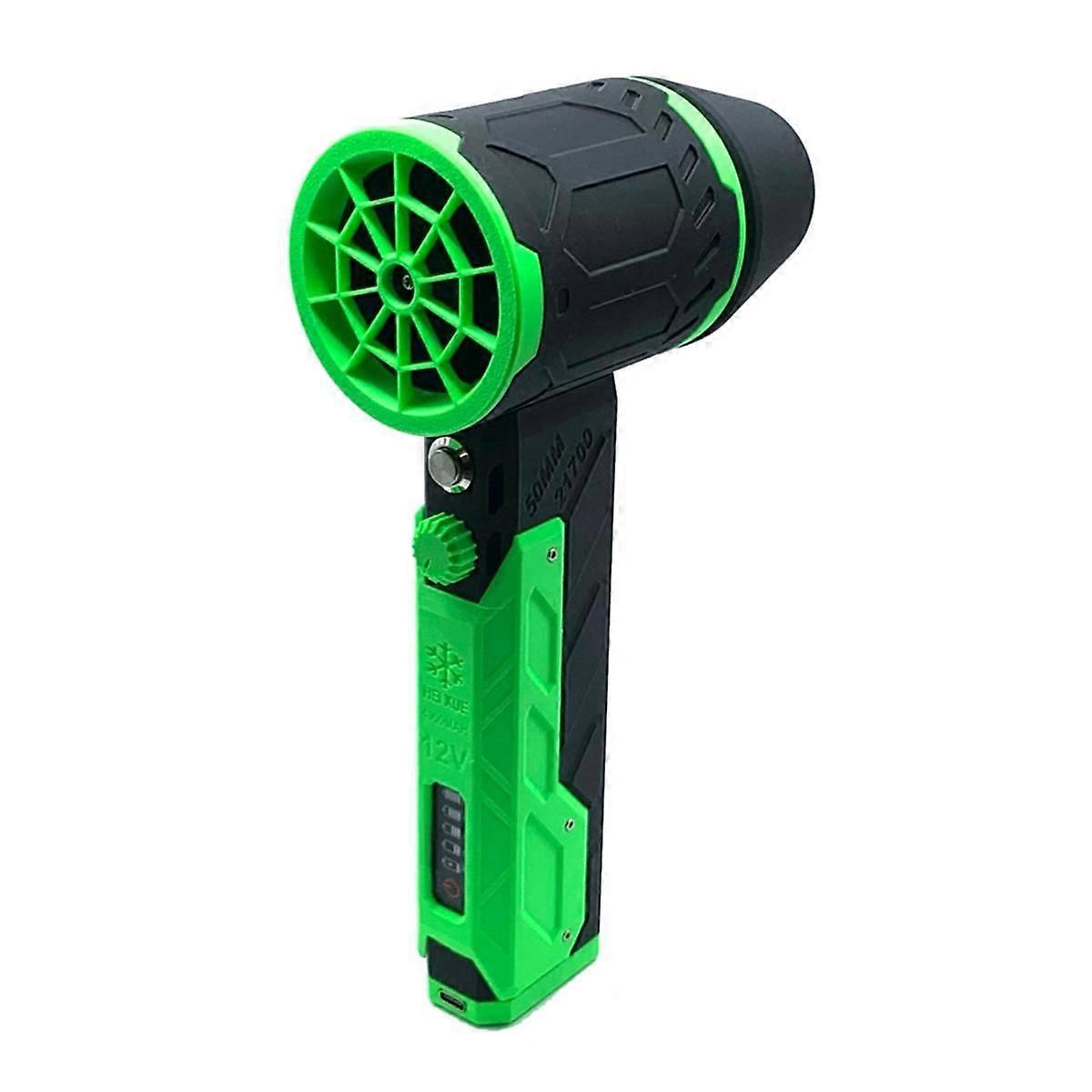 Turbo Jet Fan 50mm Brushless Motor Violent Fan Dust Blower Handheld Turbo Jet Fan 4000mAh Duct Fan