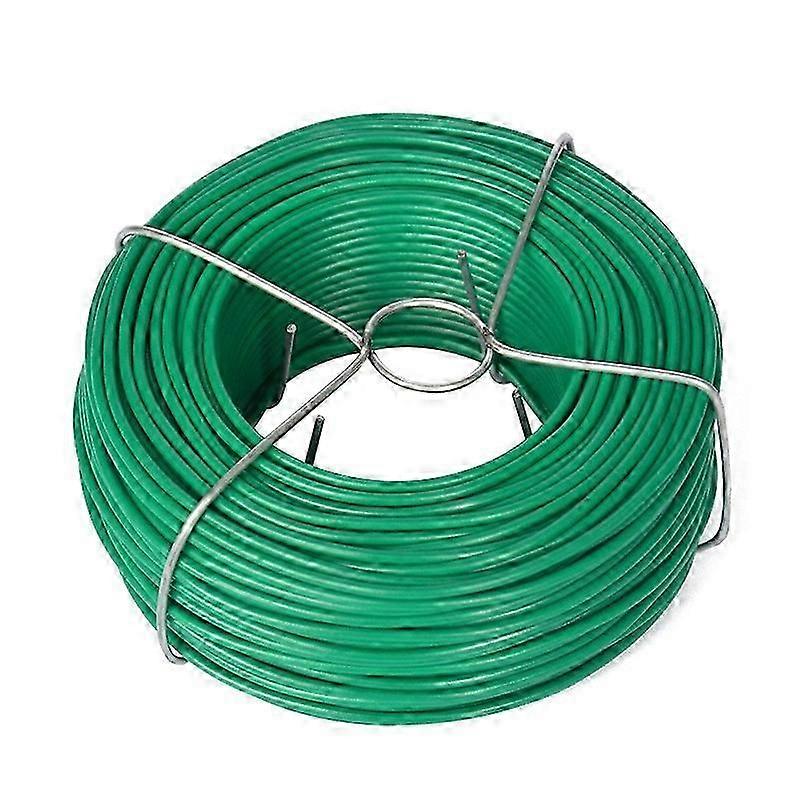 Plant binding wire - Diameter: 2.1mm - 50 m - PVC coating - Green