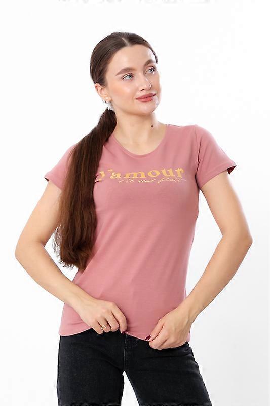 Women’s Basic Cotton T-Shirt – Easy Care & Stylish Look, Summer,  HC 8188-036-33
